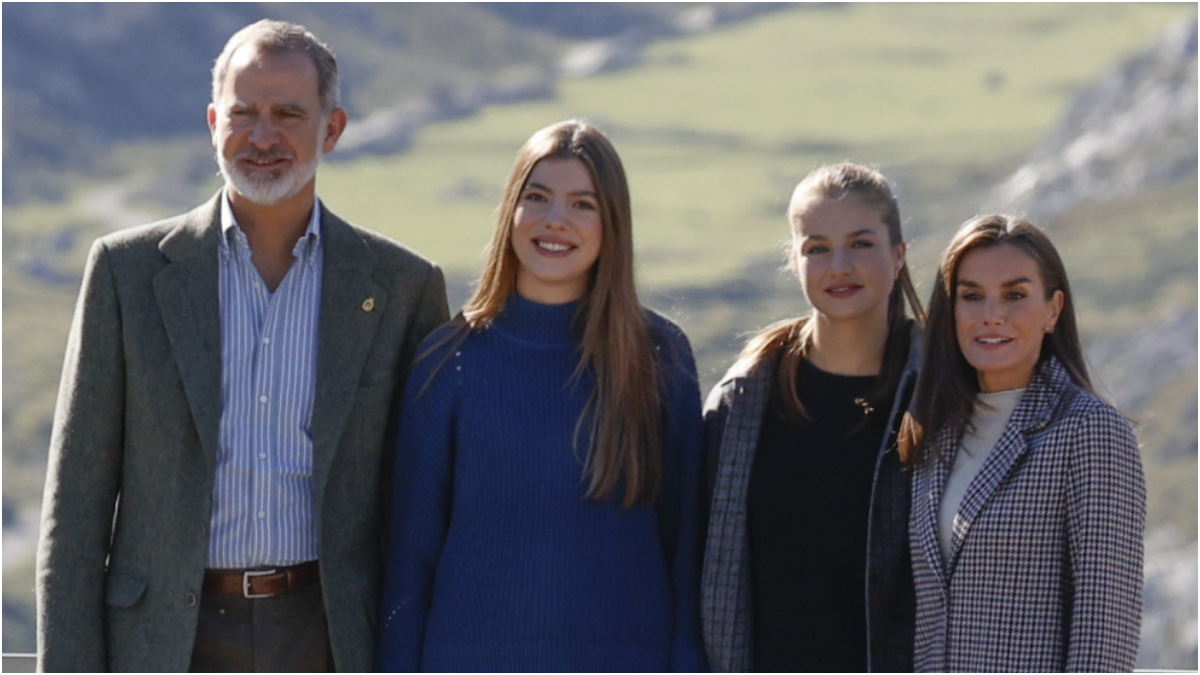 El día en el que los Reyes conocieron a Gabriel, amigo de Leonor: en Zarzuela con más alumnos