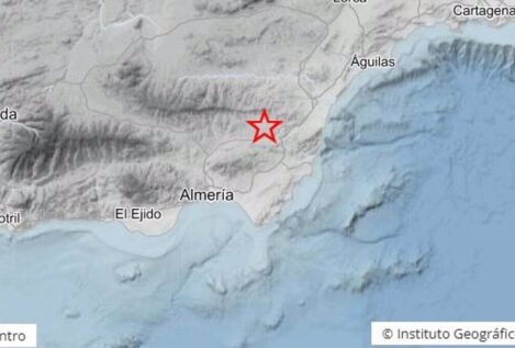 Un terremoto de magnitud 2,8 en Sorbas sacude varios municipios cercanos de Almería