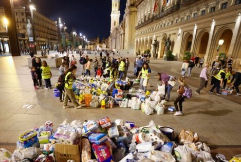 Varios municipios de Valencia alcanzan el máximo para almacenar alimentos y enseres