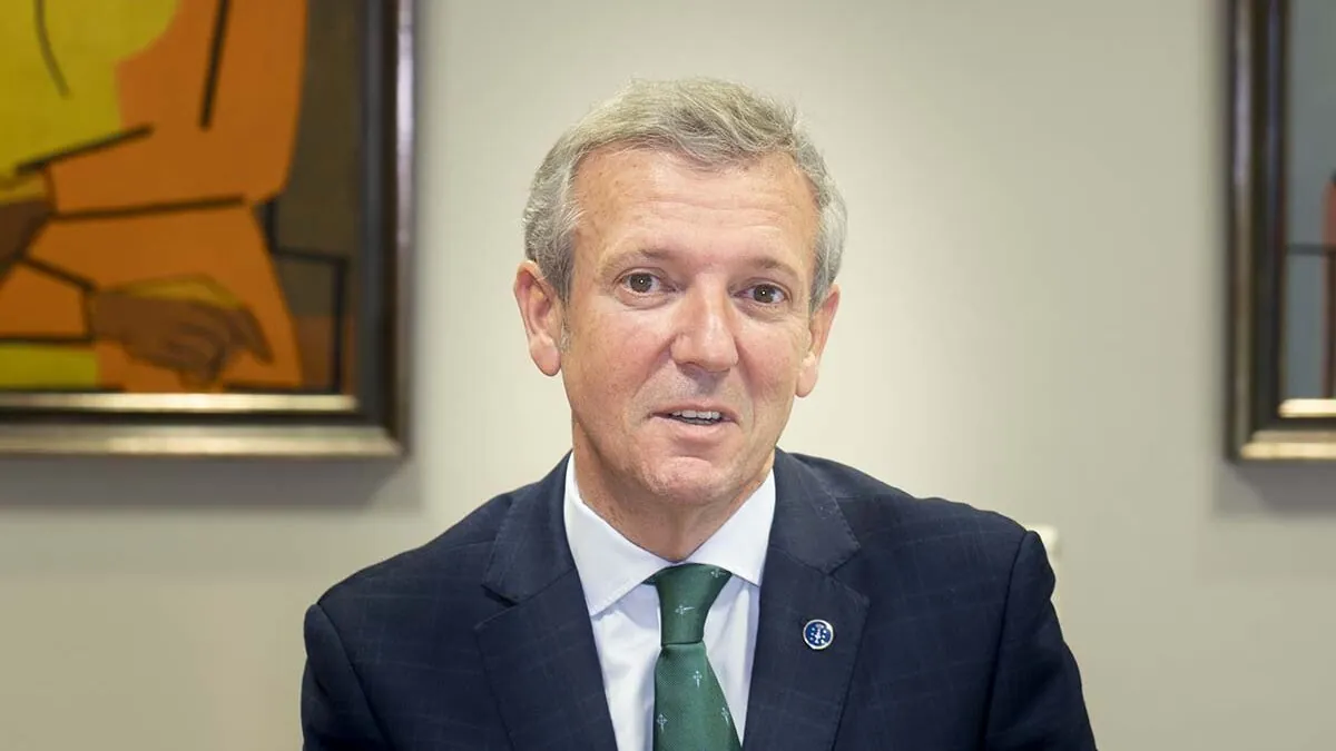 Alfonso Rueda, presidente de Galicia: «Sánchez está centrado en su supervivencia»