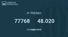 77.768 y 48.020: primer cuarto premio de la Lotería de Navidad 2024