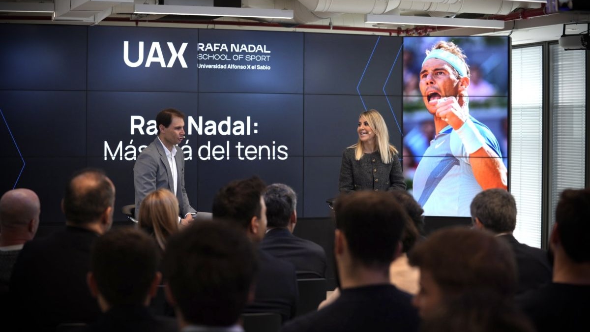 Nadal presenta las claves y valores para tener éxito en la industria del deporte