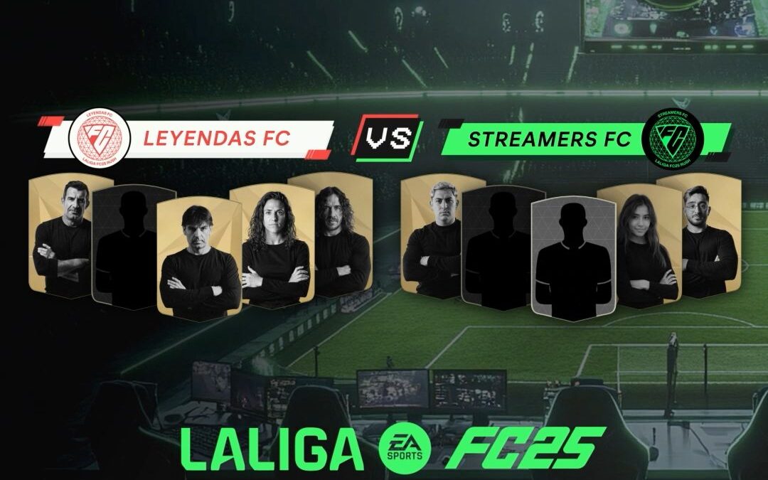 Morientes y Paul Ferrer fichan por el partido LaLiga EA Sports x FC 25 Rush en Gamergy