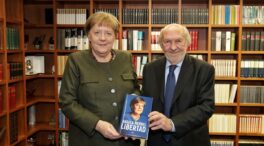 Angela Merkel presenta sus memorias en el Auditorio RBA de Barcelona