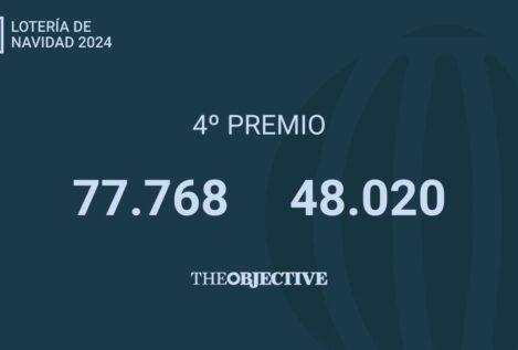 77.768 y 48.020: primer cuarto premio de la Lotería de Navidad 2024 y dónde ha tocado