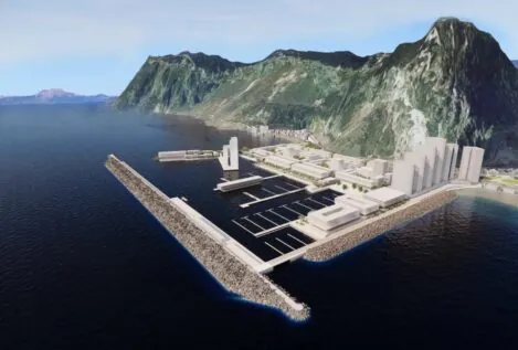 Exteriores y Gibraltar chocan por la soberanía de las aguas en las obras de un proyecto de lujo