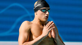 El nadador español Carles Coll, campeón del mundo de 200 metros braza en piscina corta