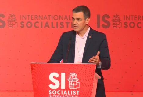Sánchez, en la Internacional Socialista: «La derecha acepta y copia discursos extremistas»