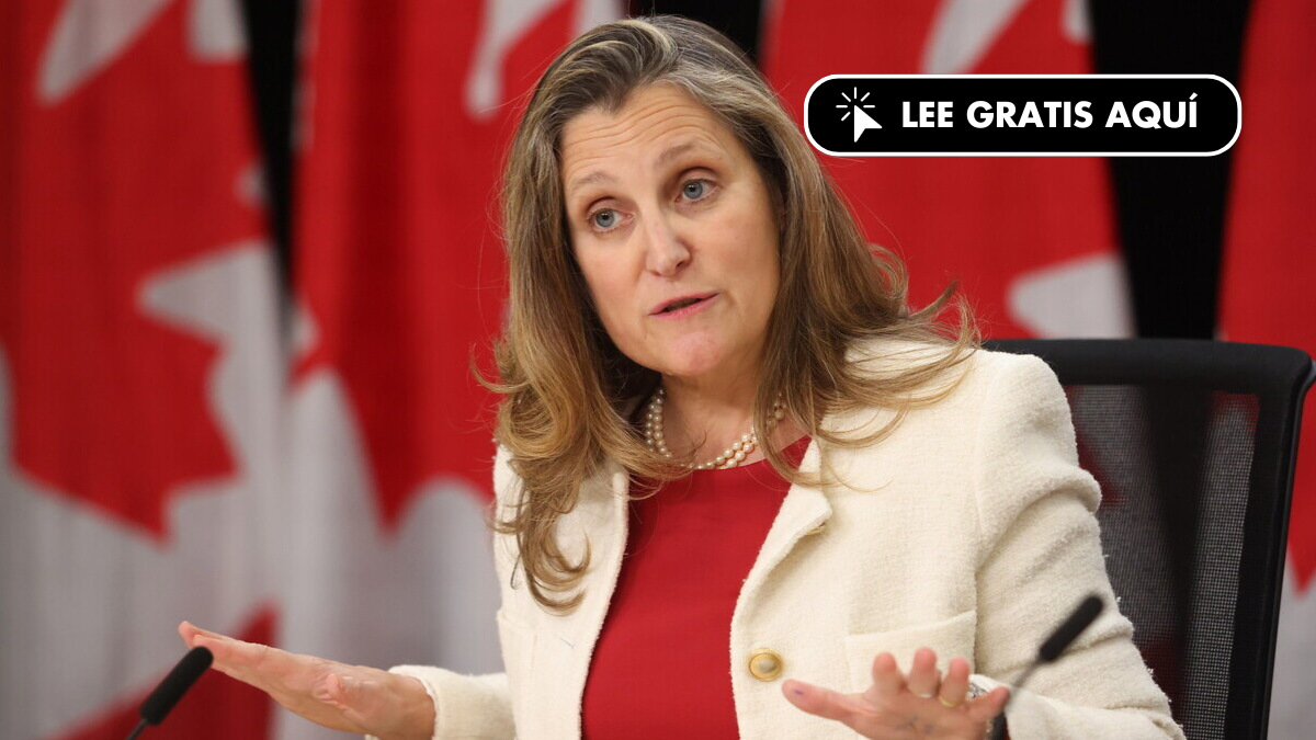 Dimite la ministra de Finanzas de Canadá por discrepancias con Trudeau en materia fiscal