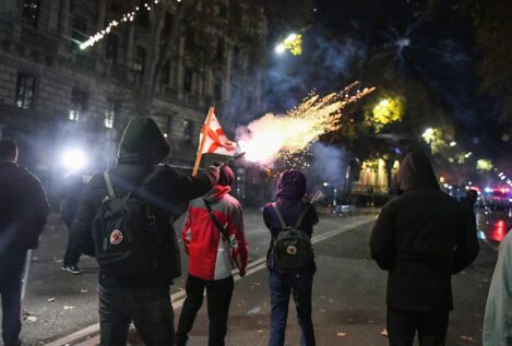 Tercera noche de protestas en Georgia tras la suspensión del proceso de adhesión a la UE