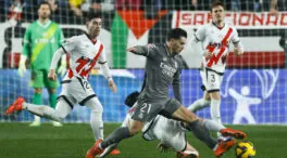 El Rayo consigue un empate contra el Real Madrid en el estadio de Vallecas