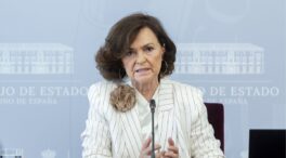 Carmen Calvo defiende quitar el 'Q+' a LGTBI: «Responde a una ideología neoconservadora»