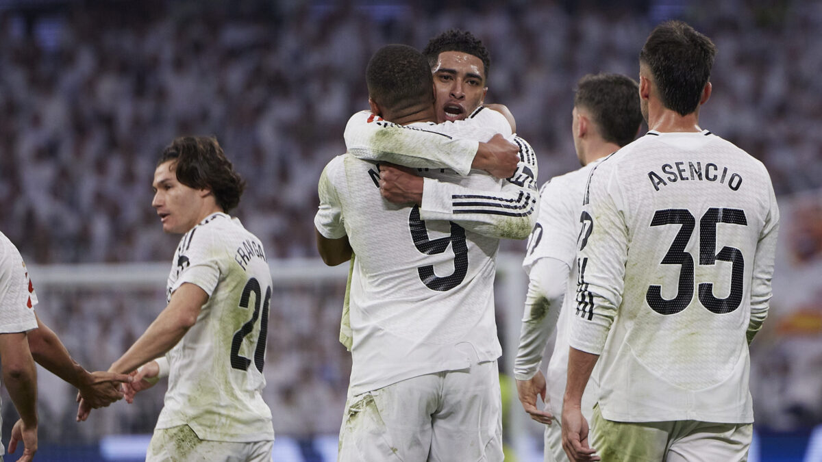 El Real Madrid gana al Getafe en el Bernabéu con gol de un Mbappé fallón