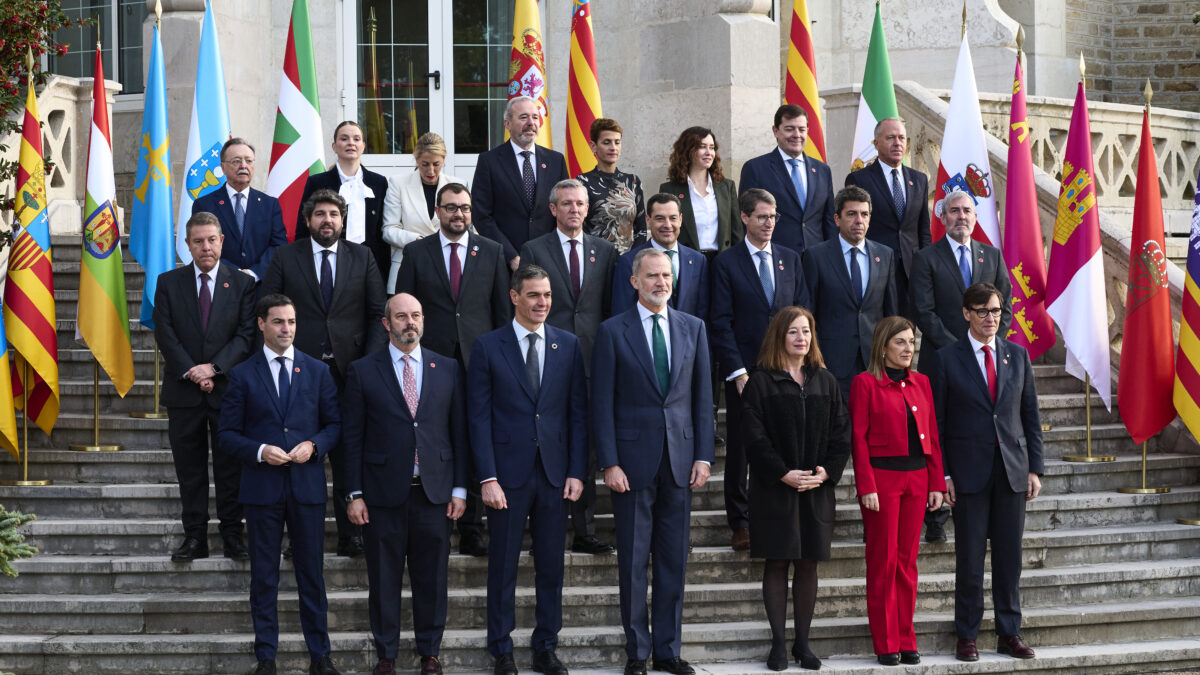 El saludo de Isabel y Pedro