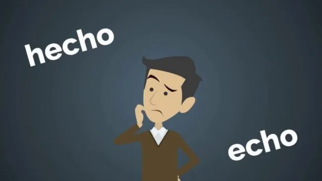 «Hecho» o «echo»: cuando se escribe con o sin «h», según la RAE