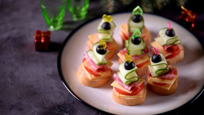 Cinco ideas de canapé gourmet para Nochebuena