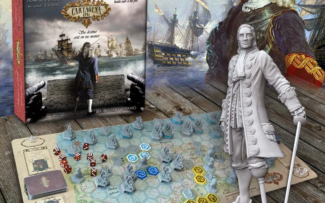 Desarrollan un juego de mesa sobre la defensa de Cartagena de Indias por Blas de Lezo