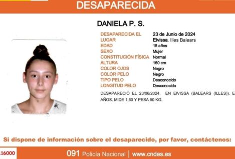 Buscan a una menor de 15 años desaparecida desde el pasado junio en Ibiza