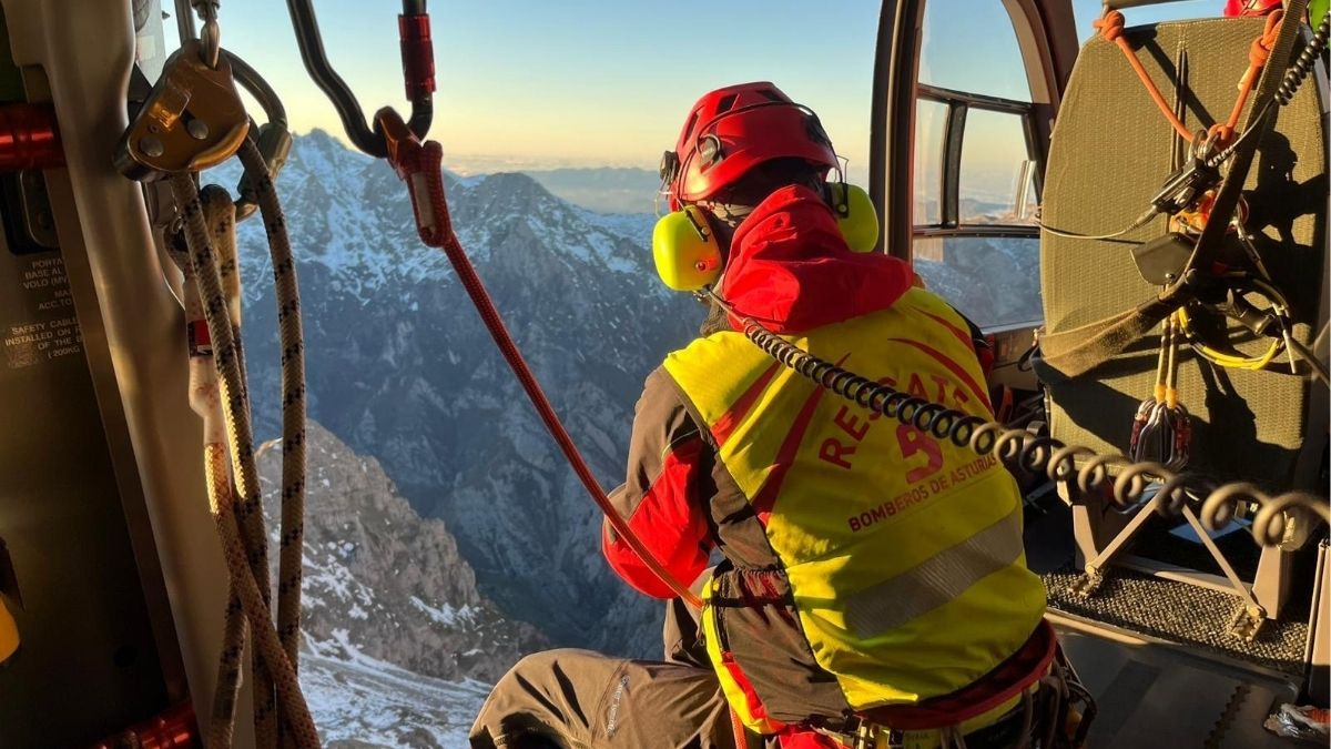 Hallan con vida al montañero perdido en Picos de Europa desde el pasado lunes