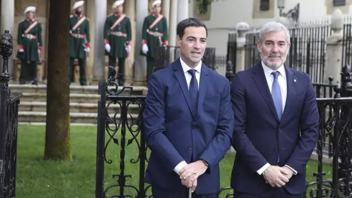 Clavijo y Pradales presentarán una «alternativa» conjunta al reparto de menores inmigrantes