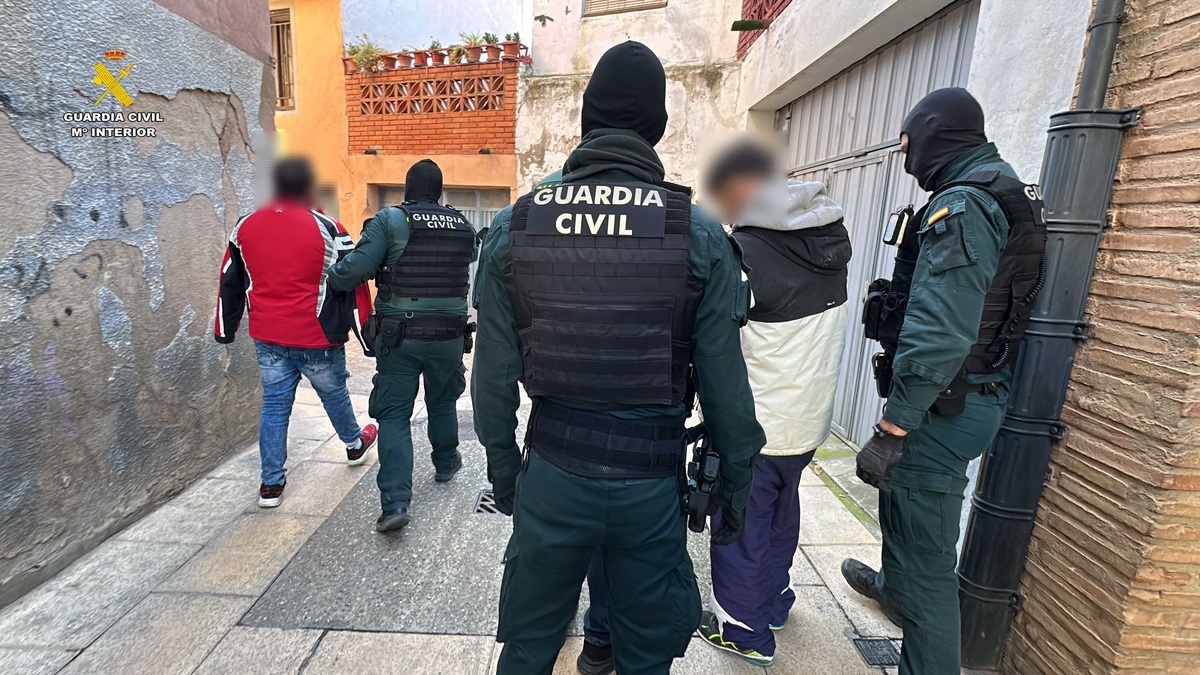 Cuatro detenidos en un nuevo golpe de la Guardia Civil al tráfico de drogas en La Rioja