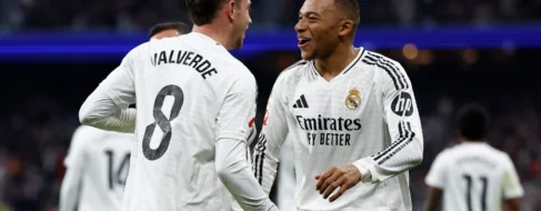 Exhibición de golazos del Madrid: Mbappé y Valverde dan el triunfo en el adiós a Navas