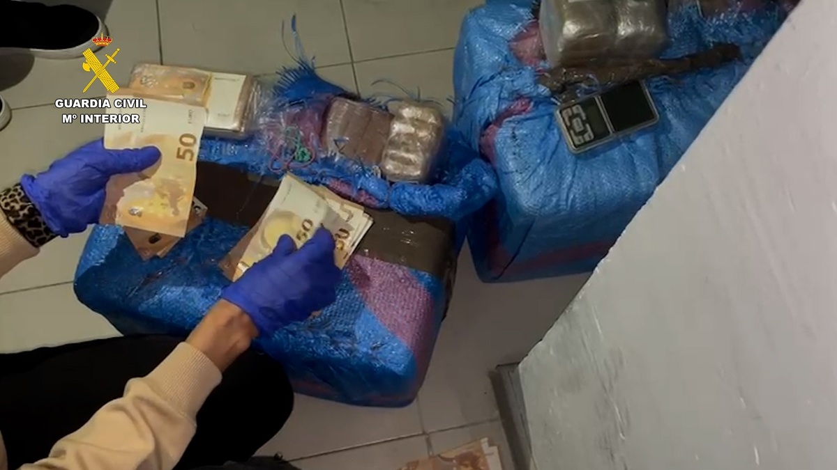 Un robo en Guadalajara permite desarticular una banda criminal que sustraía droga a otros