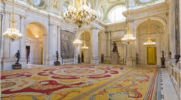 Entramos en el Salón de las Columnas del Palacio Real: el escenario del discurso del Rey