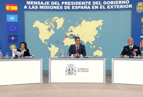 Sánchez felicita la Navidad a las tropas en el exterior y ensalza su labor ante catástrofes