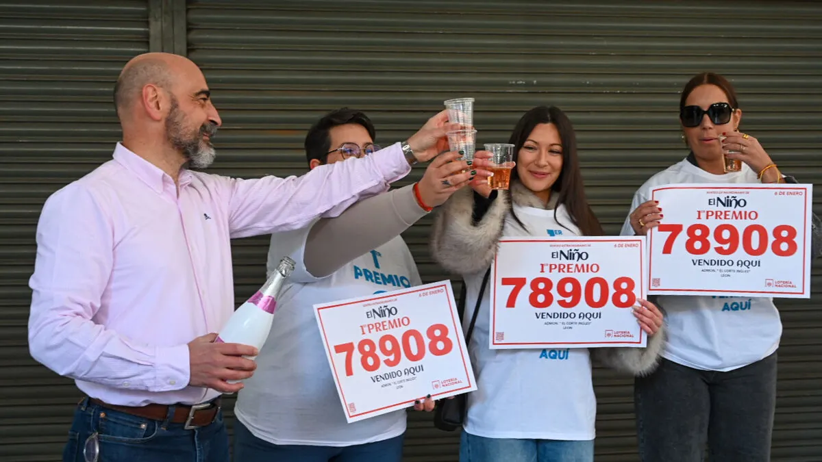 El 78.908, primer premio de la Lotería del Niño