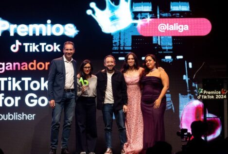 LaLiga, galardonada en los Premios TikTok por su plataforma de LaLiga VS