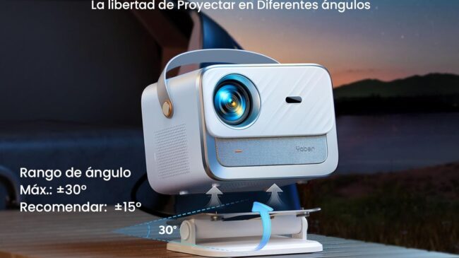 Transforma tu casa en un cine con los mejores mini proyectores portátiles