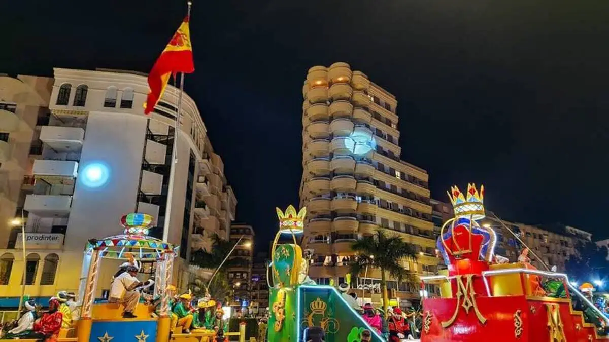 Polémica en Motril por la calidad de la cabalgata de Reyes que costó 115.000 euros