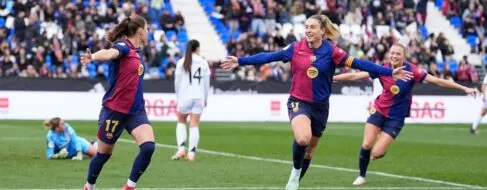 El Barcelona se lleva la Supercopa femenina con una 'manita' al Real Madrid