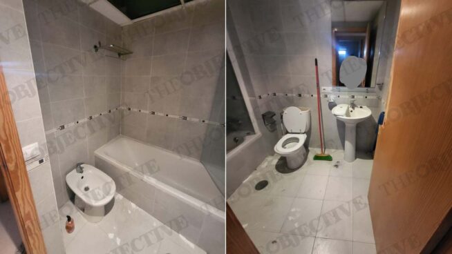 Los dueños del edificio ocupado por Cruz Roja estallan por los destrozos: «No dejan limpiar»