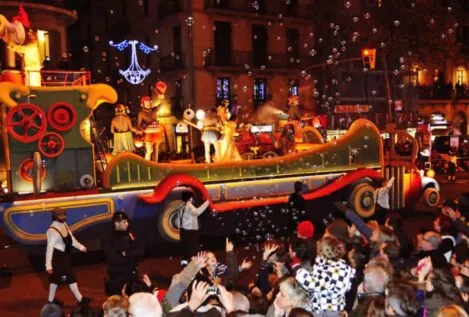 ¿Cuál es el itinerario de la cabalgata de los Reyes Magos de Barcelona?