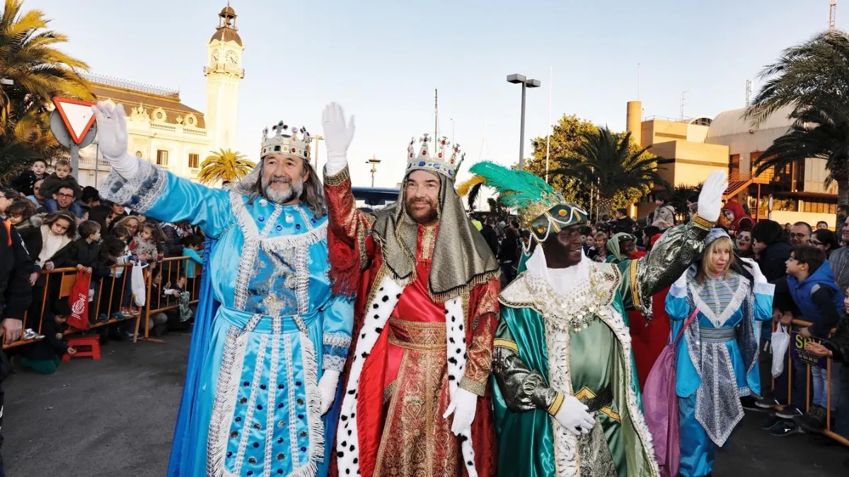 Este es el recorrido de la Cabalgata de los Reyes Magos en Valencia