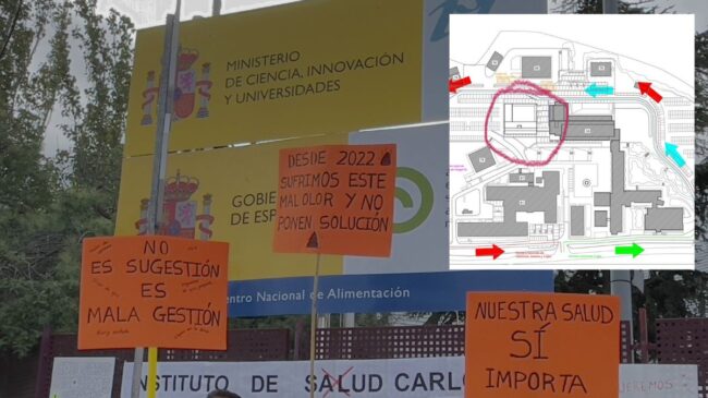 El Instituto Carlos III toma medidas contra una sustancia tóxica de la que niega su existencia