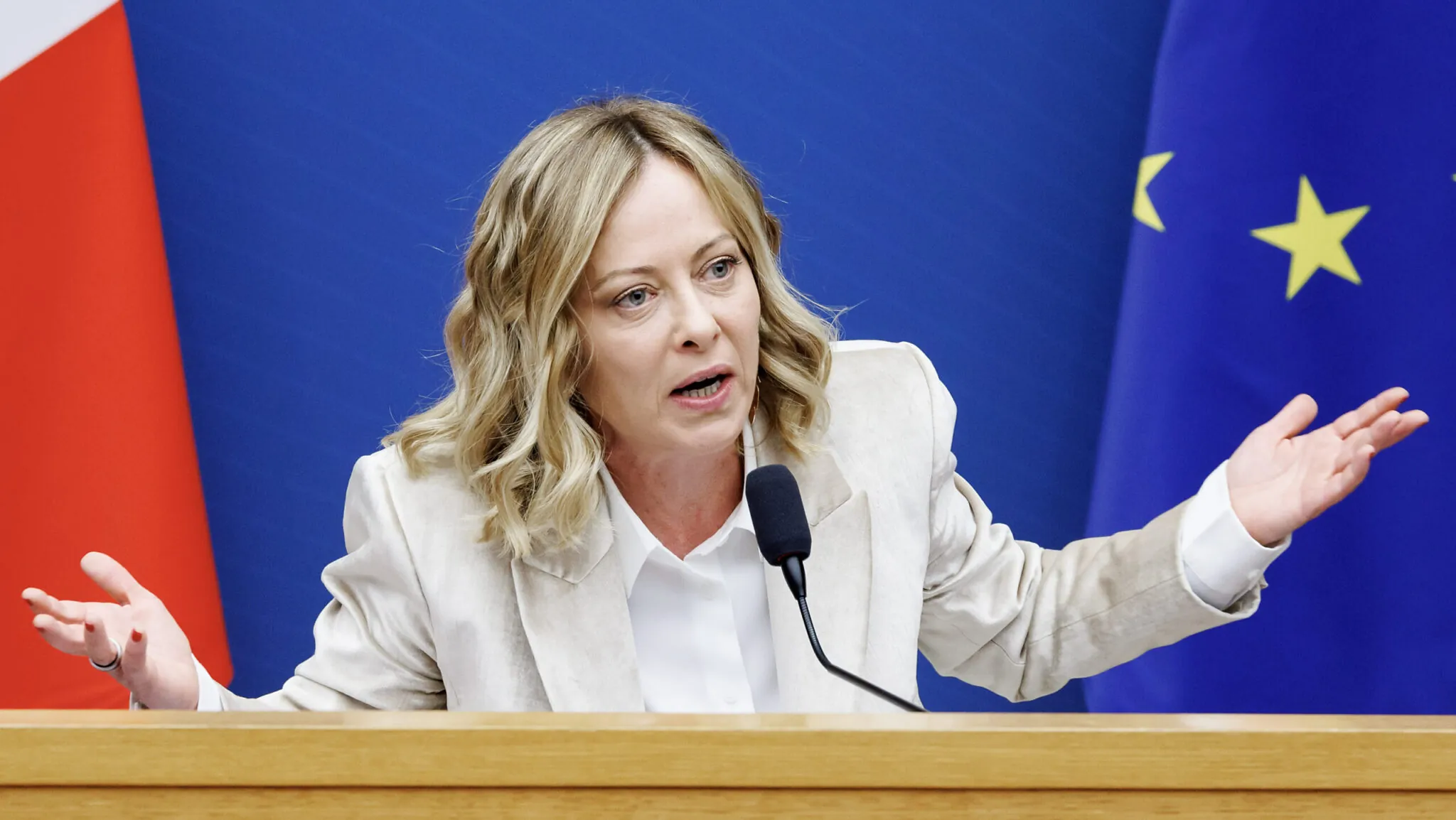 Meloni descarta que Trump vaya a tomar «por la fuerza» Groenlandia o el ...