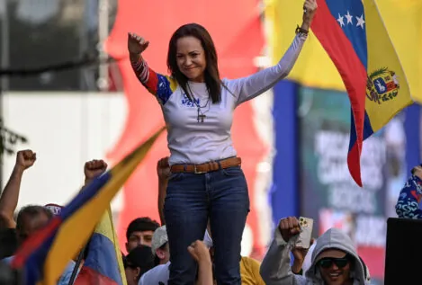 María Corina Machado, en libertad tras haber sido detenida por agentes del régimen