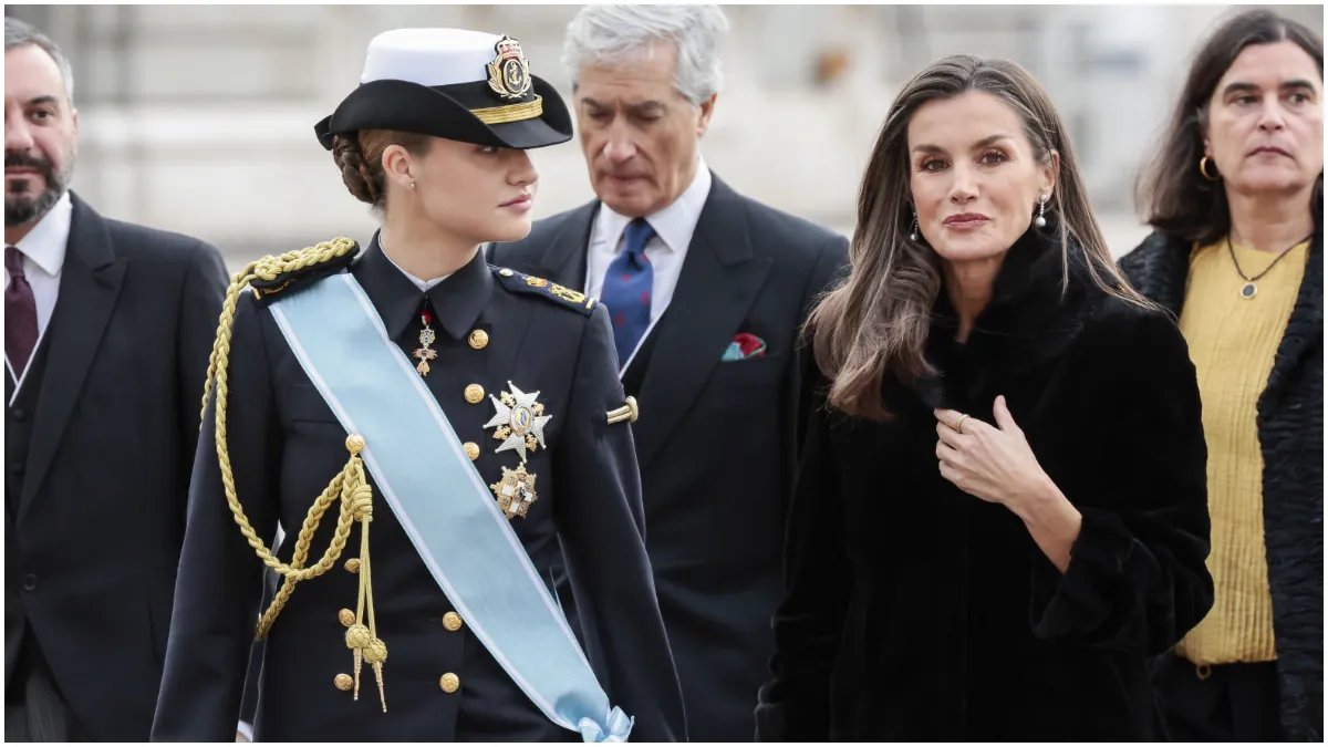 El gracioso despiste de la princesa Leonor en la Pascua Militar y todos los detalles del desfile