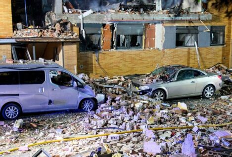 Seis heridos en la explosión de gas en Navarra siguen ingresados, dos jóvenes en la UCI