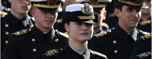 Joseph, el compañero más especial de Leonor: el único británico en el Juan Sebastián Elcano