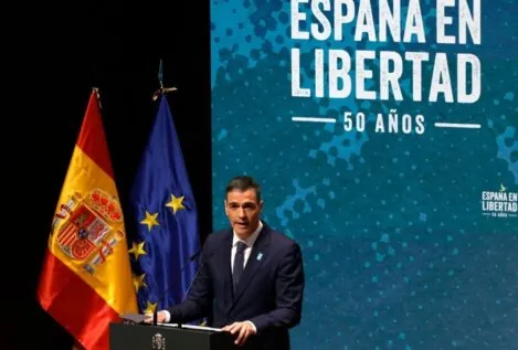 Sánchez carga en el acto sobre Franco contra la «internacional ultraderechista» de Musk