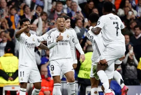 El Real Madrid golea al Salzburgo y se aferra al milagro de entrar al 'top 8' de Champions