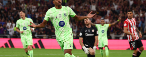 El Barça se olvida del 'caso Olmo' frente al Athletic y se apunta a la final de la Supercopa