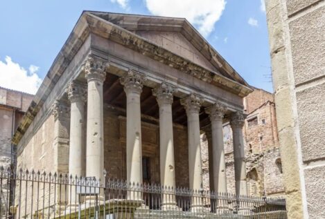 El templo romano mejor conservado de España se encuentra en una localidad de Barcelona