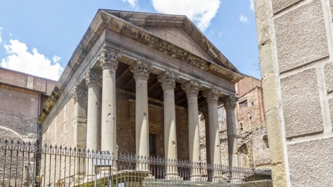 El templo romano mejor conservado de España se encuentra en una localidad de Barcelona