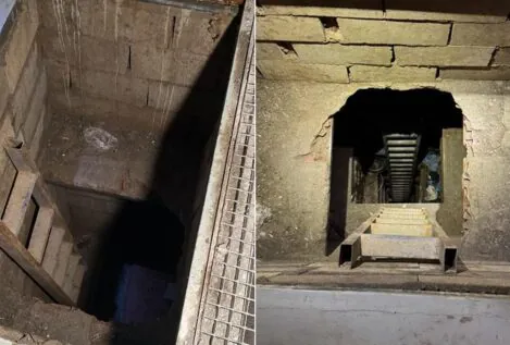 Marruecos todavía busca la entrada del narcotúnel que colaba alijos de droga en Ceuta