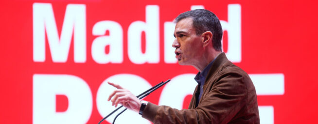 Sánchez insiste en su discurso contra Ayuso, la «ultraderecha» y los «pseudomedios»